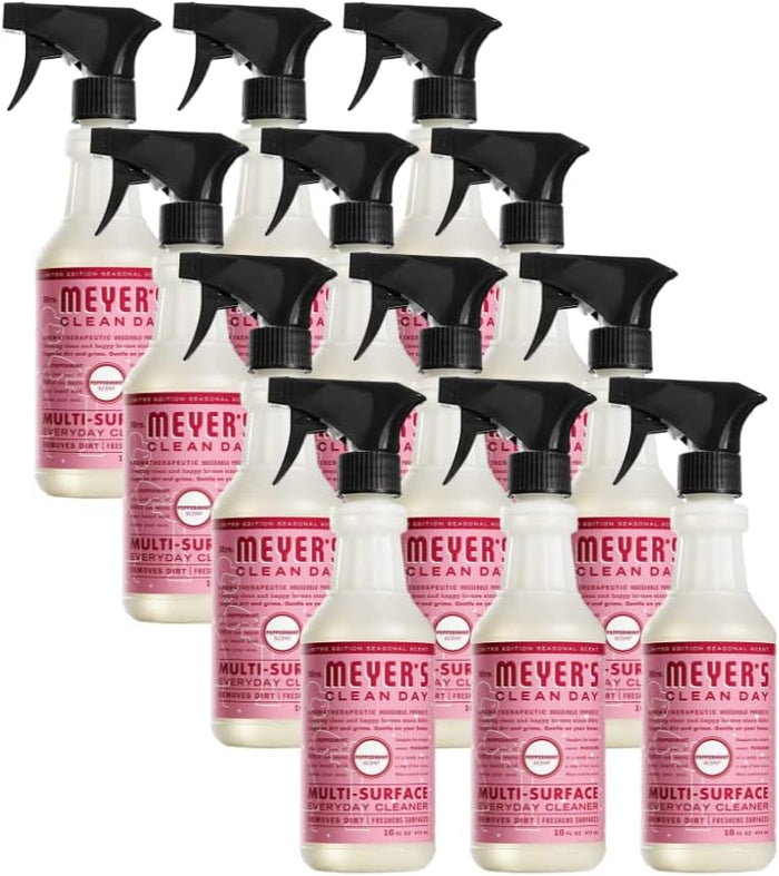 MRS. MEYER'S CLEAN DAY Multi-Surface Everyday Cleaner, Cruelty Free Formula, Lavender Scent, 16 oz- Pack of 3