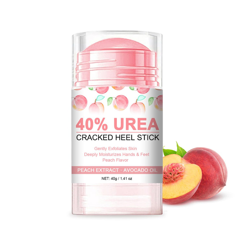 Urea Cream 40 Percent for Dry, Cracked Heels and Feet with Coconut Oil & Vanilla Planifolia, Callus Remover and Skin Softener, Maximum Strength Foot & Hand Cream – 1.41 oz