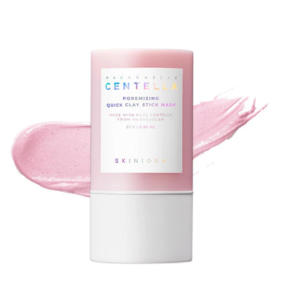 SKIN1004 Poremizing Quick Clay Stick Mask 0.95oz, 27g, Korean Face Treatment for Pore Minimizing, Pink Clay Mask with Himalayan Pink Salt & Madagascar Centella for Skin Softness, Korean Skin Care