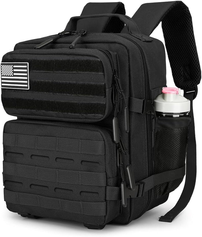 9L Mini Tactical Backpack 9L Assault Pack 9L Tactical Backpack Hiking Fitness Backpack(Rainbow Tie-Dye)