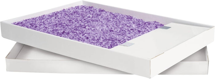 PetSafe ScoopFree Disposable Crystal Cat Litter Tray - Easy Cleaning Box - Refill Tray for Electric Litter Box - Fresh Scent - 4.3 lb Bags - 3 Pack