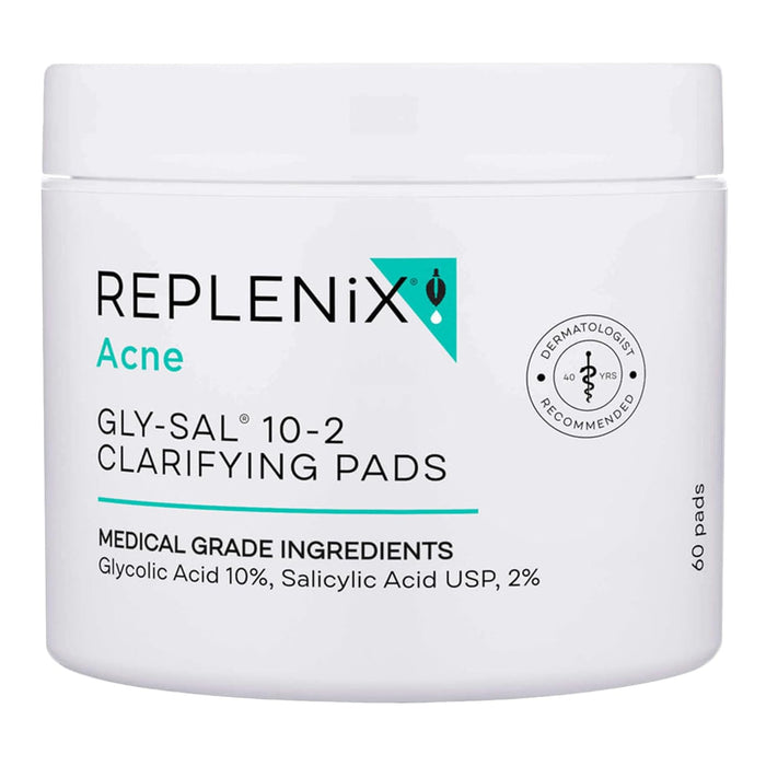 Replenix Acne Treatment Skin Care Regimen, Medical-Grade Set Includes Glycolic Acid Resurfacing Cleanser (6.7 fl. oz), Gly-Sal Clarifying Acne Pads (60 ct.) & Benzoyl Peroxide Acne Gel (2 oz)