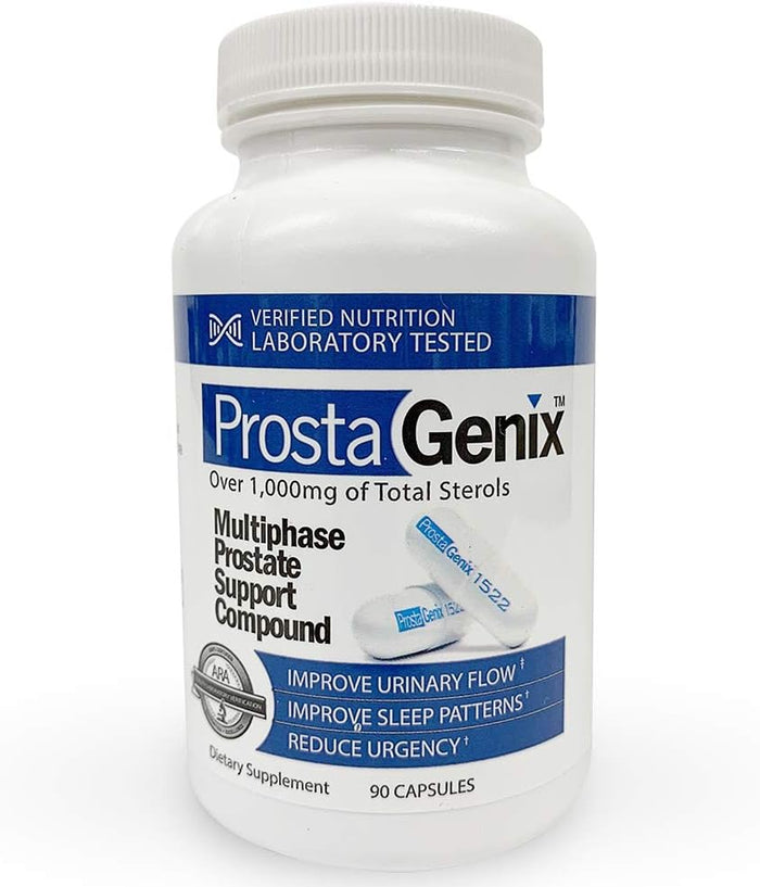 Multiphase Prostate Supplement -5 Bottles- Featured on Larry King Investigative TV Show - Over 1 Million Sold - End Nighttime Bathroom Trips, Urgency, Frequent Urination.