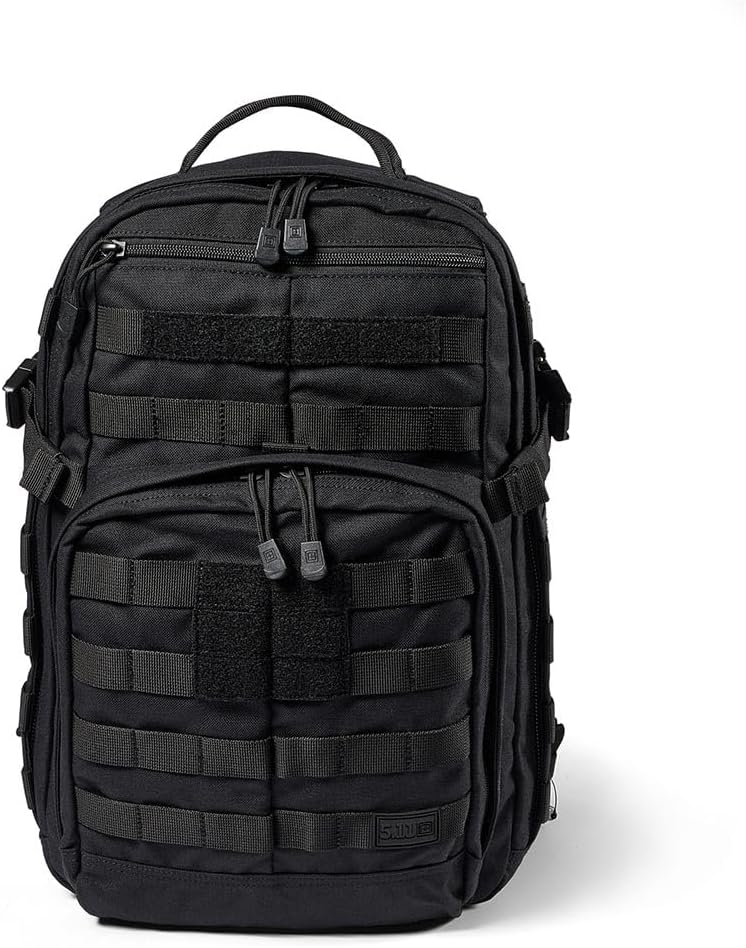5.11 Tactical Backpack – Rush 12 2.0 – Military Molle Pack, CCW with Multiple Compartments, 24 Liter, Small, Style 56561, Kangaroo