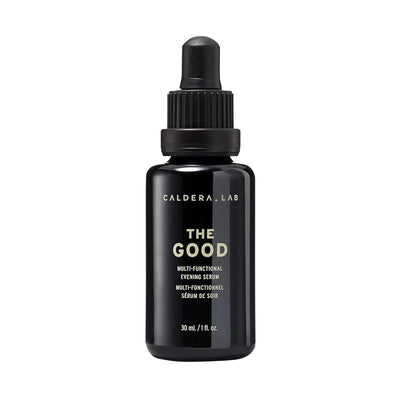 Caldera + Lab The Good | Men's Organic Moisturizing Face Serum for Dry, Sensitive, & Normal Skin – Vegan, Natural & Antioxidant Packed Skincare Facial Oil