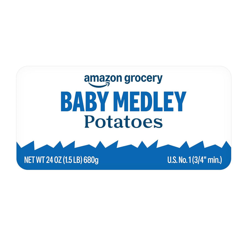 Amazon Grocery, Baby Medley Potatoes, 1.5 Lb (Previously Amazon Fresh, Packaging May Vary)