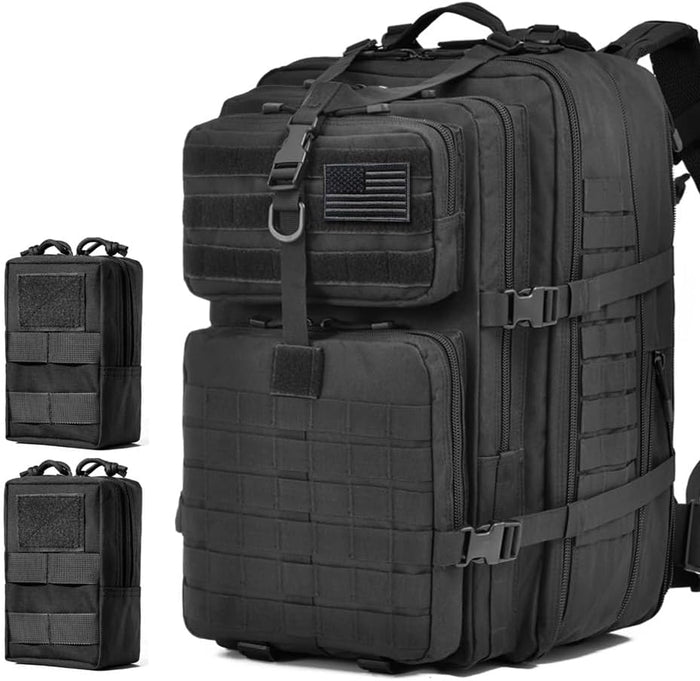 64L Large Tactical Backpack, Military Molle Bag for Hiking