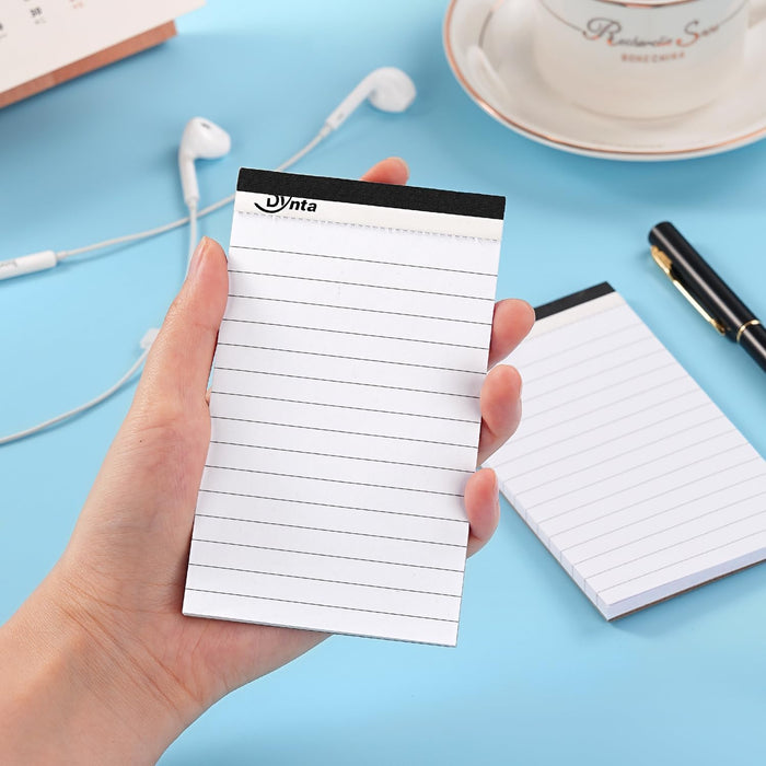 Dynta 36 Pack 3x5 Mini Note Pads, 45 Sheets Per College Ruled Writing Pads, 80GSM White Paper 1620 Sheets, To-Do List, Christmas Gift