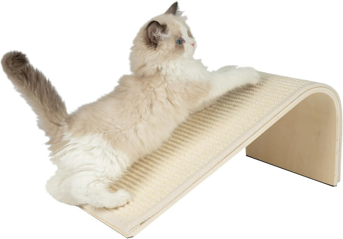 Best Pet Supplies Catify Cat Scratcher, Fun Interactive Scratchers Claw Safe, Furniture Saver Indoor Play Support Natural Cat Behaviors Heavy Duty - 5 Pack Round
