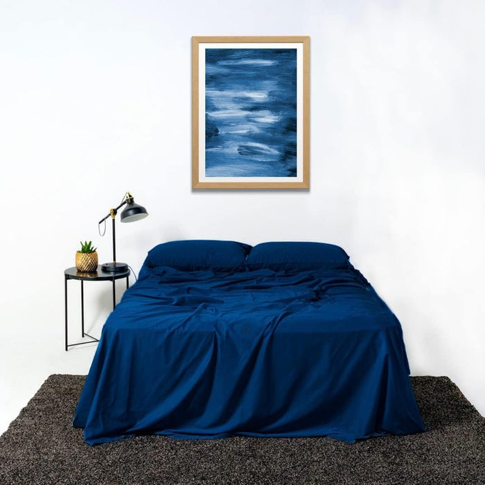 THE LAD COLLECTIVE 2.0 Bedding Set - 4 Piece Sheet & Pillow Case Set, Custom Blend, Soft, Comfortable, Temperature Regulating, & Easy-to-Use - (Twin XL, Aspen)