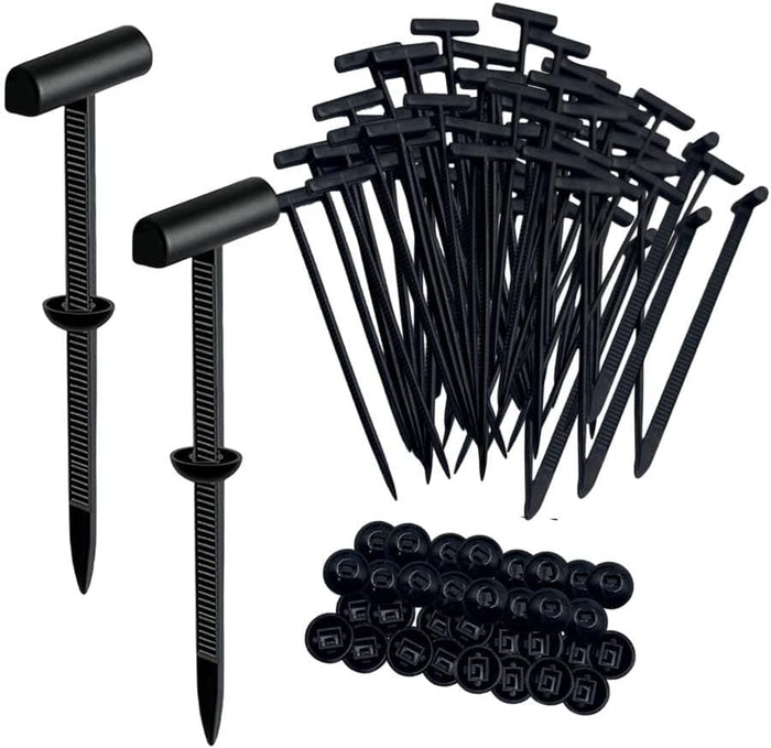 20/50/100pcs Nylon Universal Cable Tie Buckle for Car, Multipurpose Plastic Cable Tie Buckle Tool for car, Kilp Pengikat Kabel Universal (20pcs)