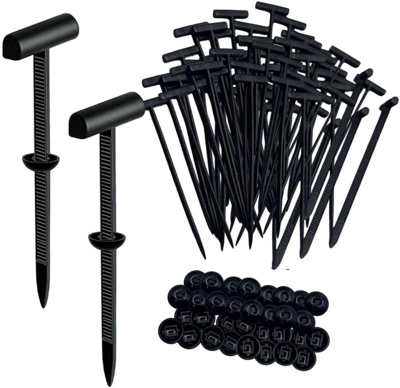 20/50/100pcs Nylon Universal Cable Tie Buckle for Car, Multipurpose Plastic Cable Tie Buckle Tool for car, Kilp Pengikat Kabel Universal (20pcs)