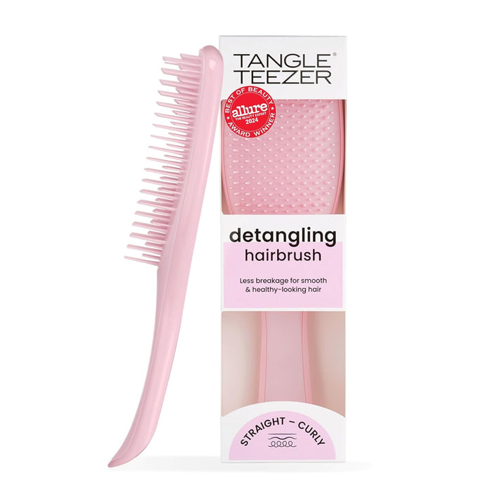 Tangle Teezer Ultimate Detangler Brush for Wet & Dry Hair, Eliminates Knots & Reduces Breakage for All Hair Types, Apricot Blaze
