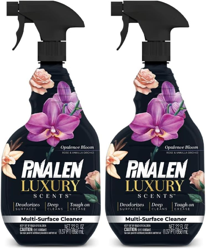 PINALEN Luxury Scent Multipurpose Cleaning Spray - Opulence Bloom - 22 fl oz - All Purpose Cleaner for Kitchen, Bathroom & Surfaces