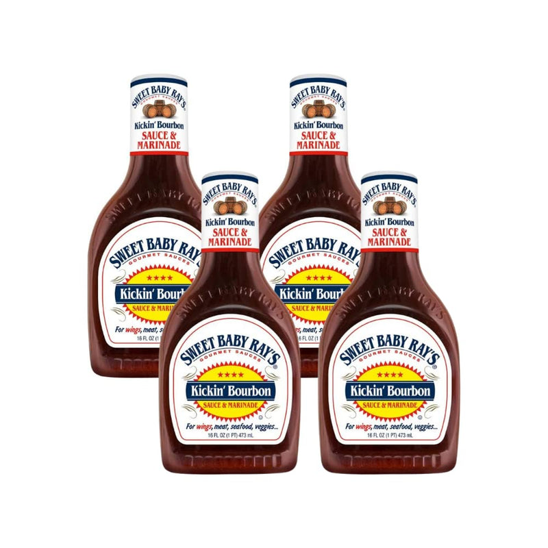 Sweet Baby Ray's Sauce and Marinade, Kickin' Bourbon , 16 OZ