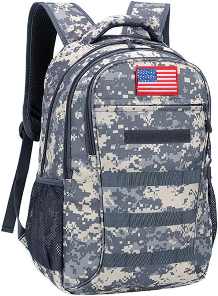 4land Camo Backpack for Boys,Army Boys Backpacks for Elementary Middle School Military,Camouflage Bookbag 40L