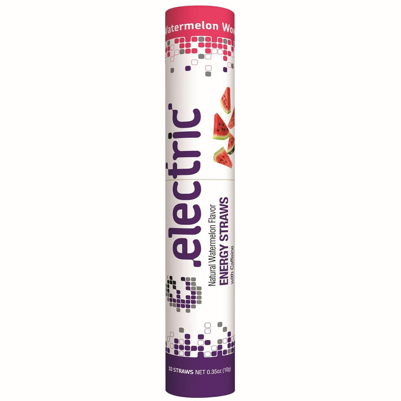 Smooth and Gentle Caffeine Energy. No Sugar. No Calories. Healthy and All Natural Electric Energy Straws – Natural Strawberry Solace – 10 straw pack