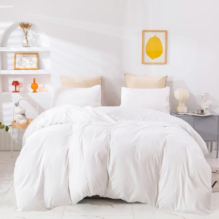 Pureant Pumpkin Comforter Set Full Burnt Orange Bedding Comforter Sets Cotton for Women Girls Solid Brown Terracotta Full Comforter Soft Rust Caramel Full Size Comforter Sets Dusty Pumpkin Quilts