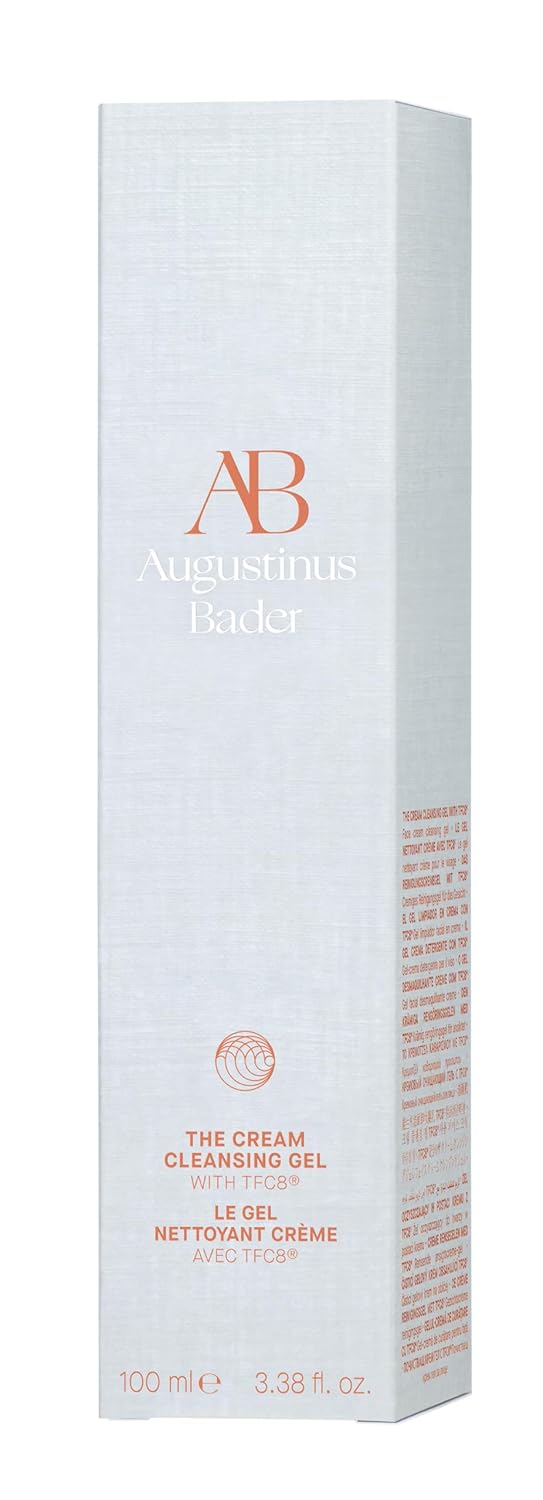 Augustinus Bader The Cream Cleansing Gel – Luxury Gentle Hydrating Face Cleanser – Removes Impurities & Excess Oil While Supporting Skin Barrier – Soothing & Non-Drying Formula