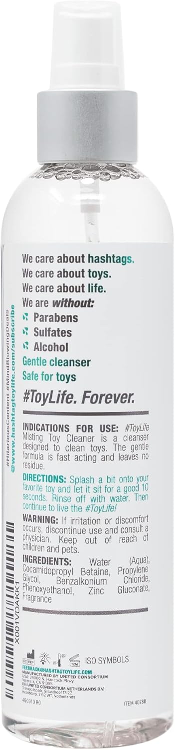 #ToyLife All-Purpose Misting Toy Cleaner, All-Purpose Cleaning Solution, Sprays Perfect Amount, 8 Fl Oz