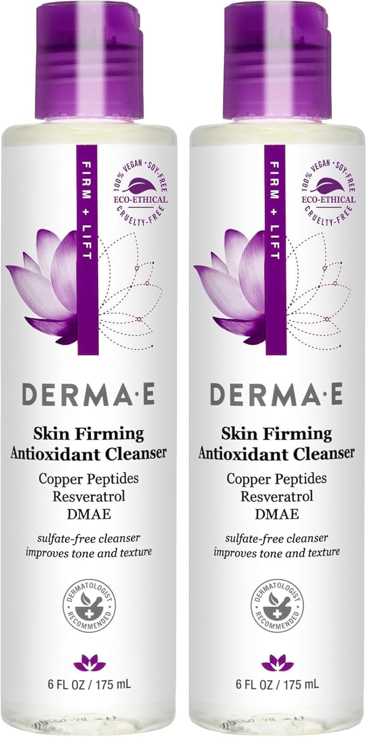 Derma E, Skin Firming Antioxidant Cleanser, 6 Ounce