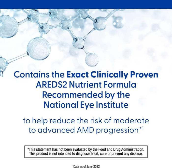 PreserVision AREDS 2 Eye Vitamins, #1 Eye Doctor Recommended Brand, Lutein and Zeaxanthin Supplement with Vitamin C, Vitamin E,Zinc, and Copper, 130 Softgels (Minigels)