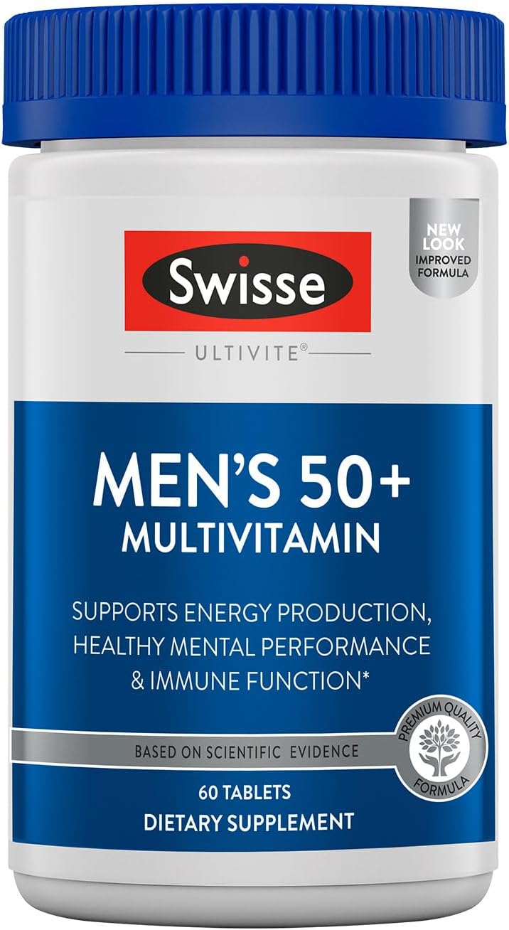 Swisse Daily Multivitamin for Women | 47 Vitamins, Antioxidants and Minerals + Adaptogens | Energy, Stress & Immune Support | Womens Multivitamin Supplement | 120 Tablets / 4 Months Supply