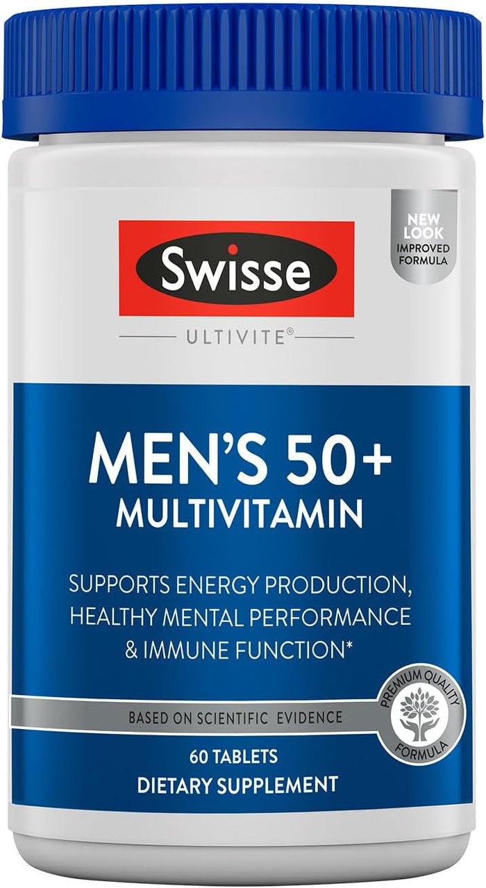 Swisse Daily Multivitamin for Women | 47 Vitamins, Antioxidants and Minerals + Adaptogens | Energy, Stress & Immune Support | Womens Multivitamin Supplement | 120 Tablets / 4 Months Supply