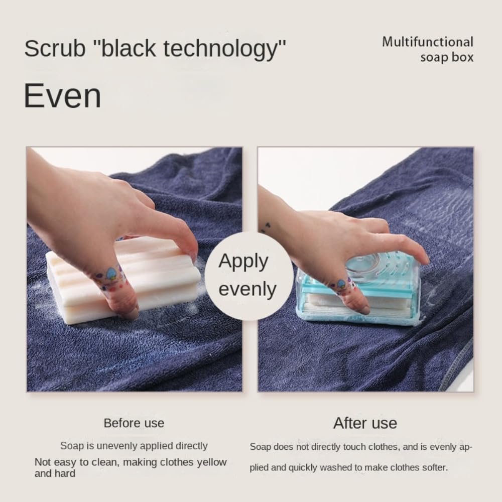 Multi-Functional Soap Bubbler Tray Hands-Free Foaming Soap Tray Household Storage Shelf Soap Dish
