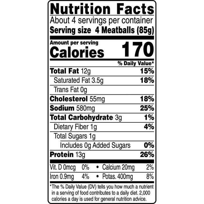 Aidells Chicken Meatballs, Italian Style with Mozzarella Cheese, 12 oz.
