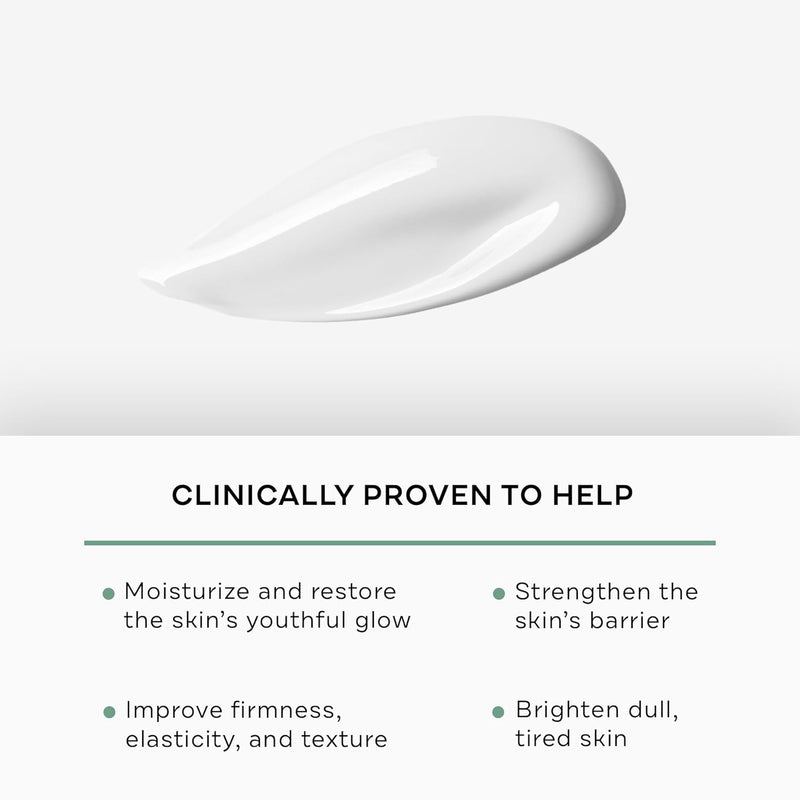 Replenix Age Restore Brightening Face Moisturizer with Hyaluronic Acid, Niacinamide & Ceramides, Medical-Grade Oil-Free Facial Cream for Mature Skin (1.7 oz)