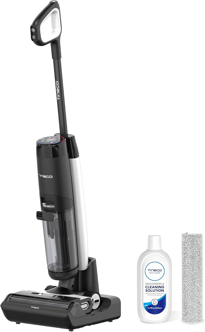 Tineco Floor ONE S7 PRO Cordless Wet Dry Vacuum Cleaner, Smart Floor Cleaner Mop for Hard Floors, Long Run Time, Dual-Sided Edge Cleaning, Self-Cleaning, Centrifugal Drying Process