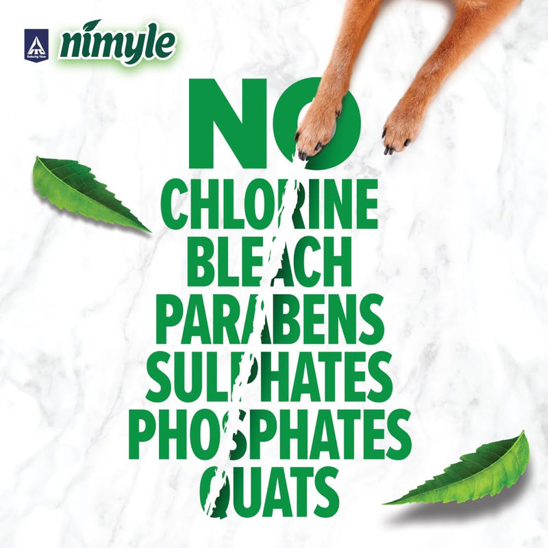 Nimyle ITC's Eco Friendly Floor Cleaner Liquid, Herbal 2L, with Power of Neem for 99.9% Anti Bacterial Protection, Surface Cleaner