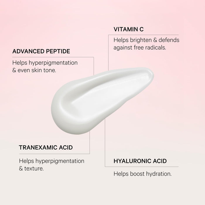 MZ SKIN Brighten & Perfect Vitamin C Serum 1.01 fl oz - 10% Brightening Treatment for Dark Spots, Pigmentation to Reveal Glowing Renewed Skin, With Tranexamic Acid