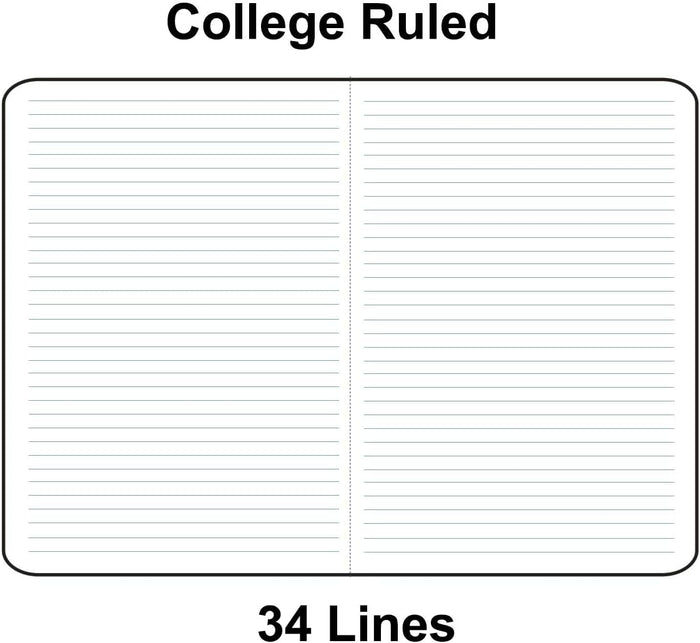 Large Colorful Notebook Journals Bulk, College Ruled, Lined Paper, 8.5x11 inch, 60 Pages, Journal Set for Travelers, Students and Office, Composition Diary Subject Notebooks Planner, 12 Pack