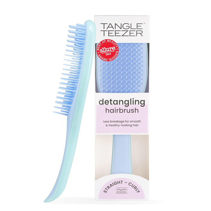 Tangle Teezer Ultimate Detangler Brush for Wet & Dry Hair, Eliminates Knots & Reduces Breakage for All Hair Types, Apricot Blaze