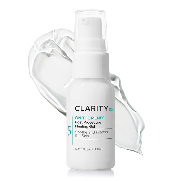 ClarityRx On The Mend Healing Gel, Natural Plant-Based Face & Body Ointment for Post Skincare Treatments