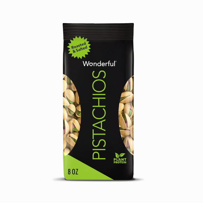 Wonderful Pistachios In Shell, Roasted & Salted Nuts, 48 Ounce Resealable Bag, Protein Snacks, Bulk Snacks, Healthy Snacks for Adults