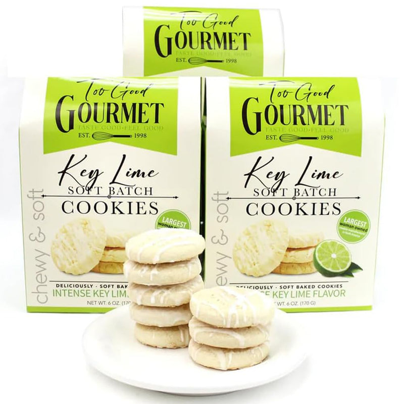 Chocolate Chip Cookie Dough Batter Cookies by Too Good Gourmet, 3-Pack, Soft & Chewy Small Batch Cookies, Premium Treats for Parties, Gifts, Snacks