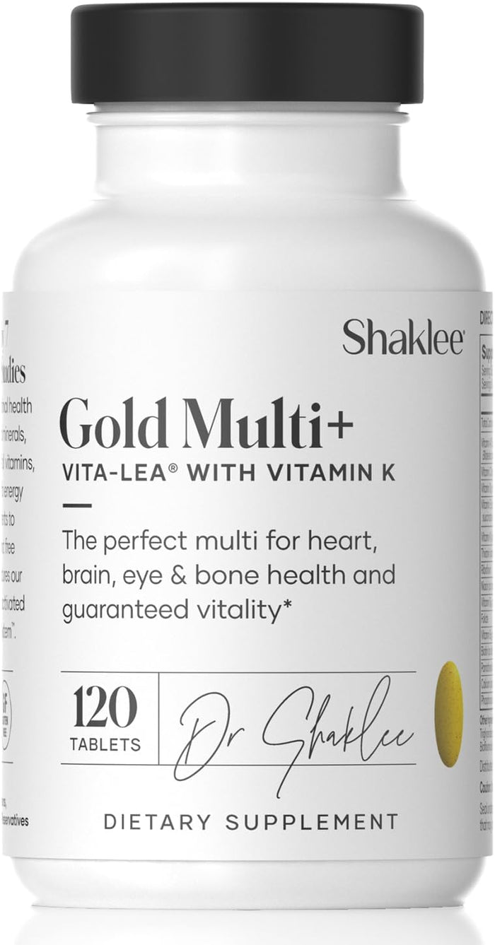 Shaklee - Vita-Lea® Men High Potency Multivitamin and Multimineral - Supports Heart, Immune, Bone, and Joint Health - Formulated for Men's Unique Needs - Includes Vitamin C, D, and E - 240 Tablets