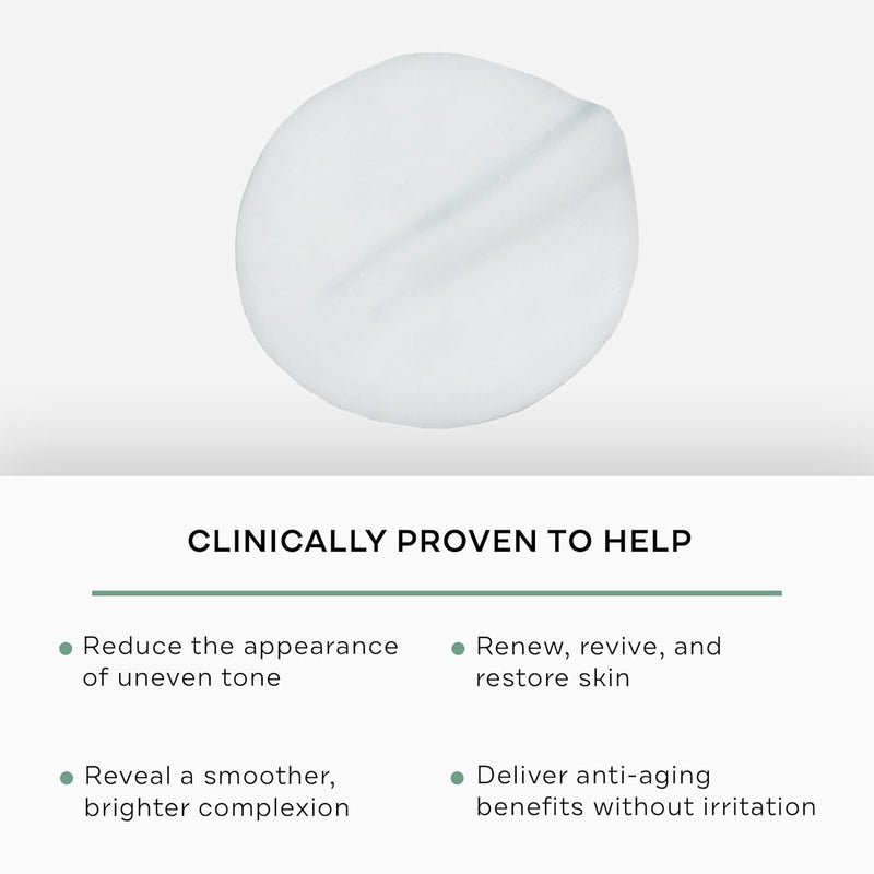 Replenix Glycolic Acid Resurfacing Skin Peel, Medical-Grade Facial Peeling Pads for Discoloration & Acne (60 ct.)