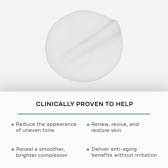 Replenix Glycolic Acid Resurfacing Skin Peel, Medical-Grade Facial Peeling Pads for Discoloration & Acne (60 ct.)