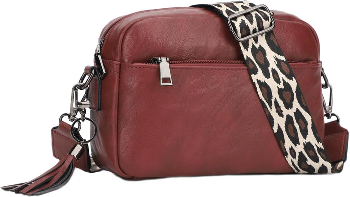 KL928 Small Crossbody Bag for Women, Soft FAUX Leather Cell Phone Purse，Adjustable Strap Shoulder Handbags Wallet Purse | Small, Soft, Adjustable Strap