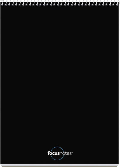 Oxford FocusNotes Writing Tablet, 8-1/2 x 11-3/4 Inches, White, Cornell Rule, 70 Sheets(90221)