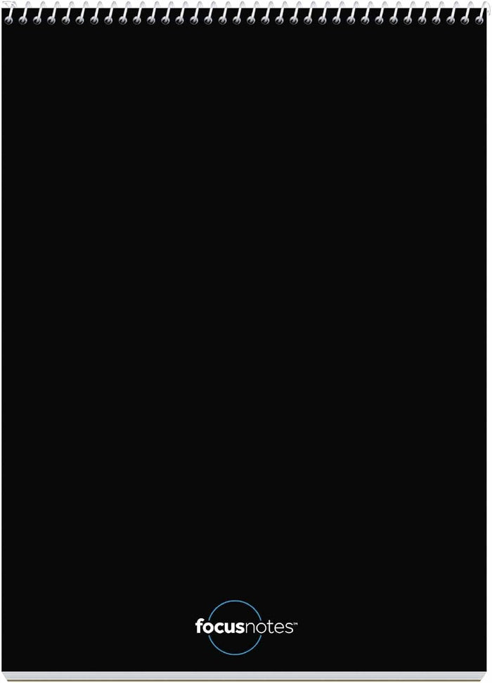 Oxford FocusNotes Writing Tablet, 8-1/2 x 11-3/4 Inches, White, Cornell Rule, 70 Sheets(90221)