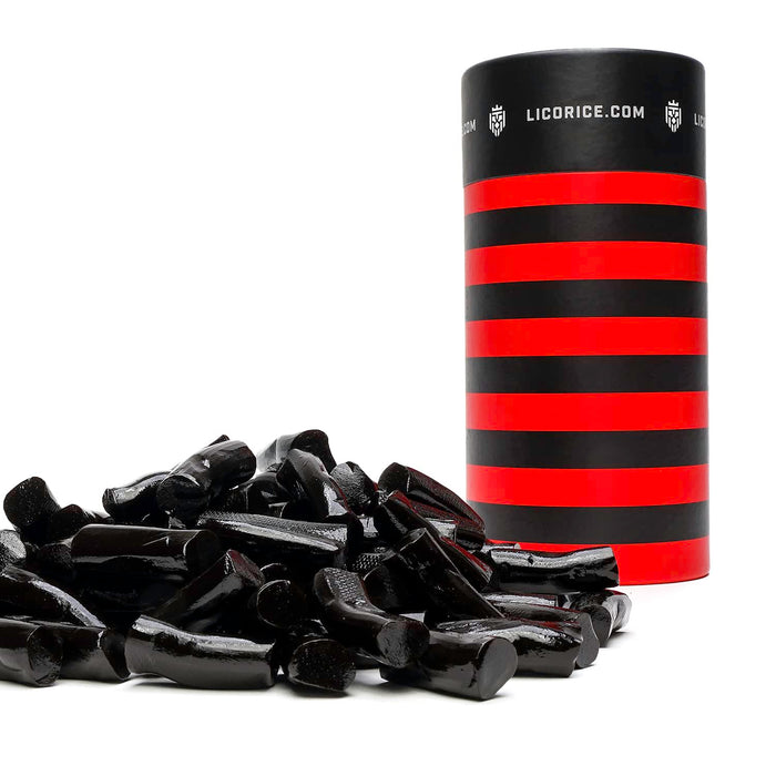 Licorice.com | Sweet & Sour Licorice Petite Bricks | Soft & Chewy Licorice | Rainbow & Strawberry | Blend of Fruity Undertones & Twirls of Tang | Pack of 2