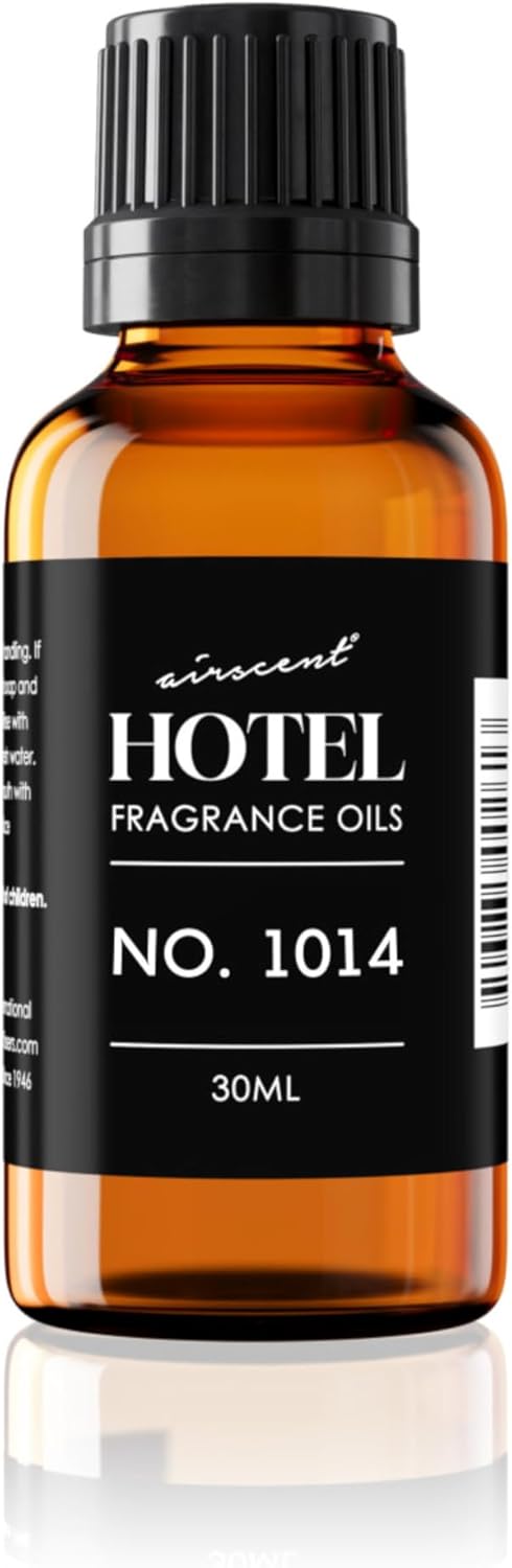 AirScent Hotel Diffuser Oil No. 1014 Inspired by The Ritz Carlton Hotel Scent - Premium Fragrance Oil for Ultrasonic and Waterless Diffusers and Crafting - 10 mL, 0.34 fl oz Glass Dropper Bottle