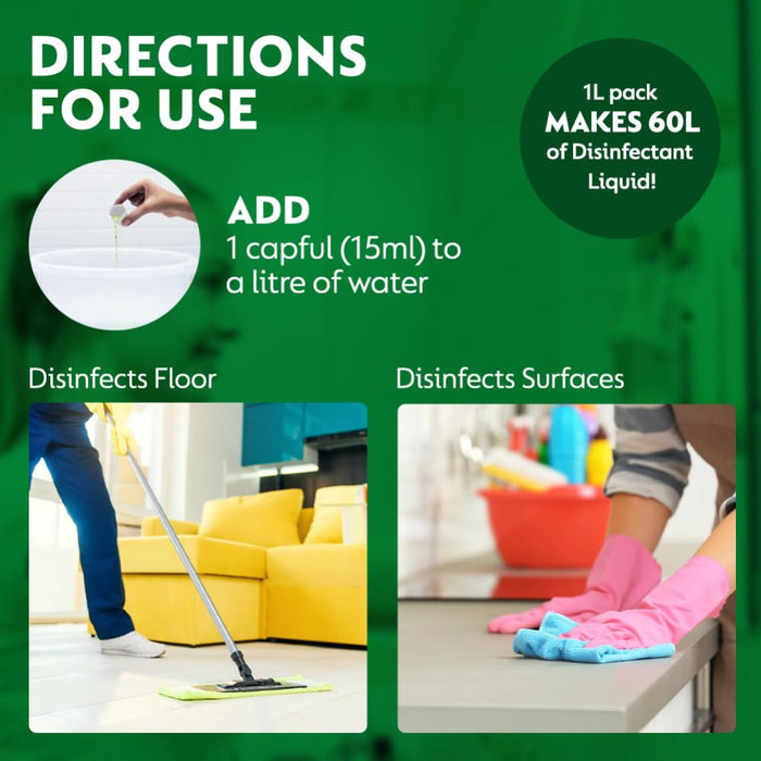 Dettol Liquid Disinfectant for Floor Cleaner, Surface Disinfection, Personal Hygiene (Lime Fresh, 550ml) (Pack of 3)