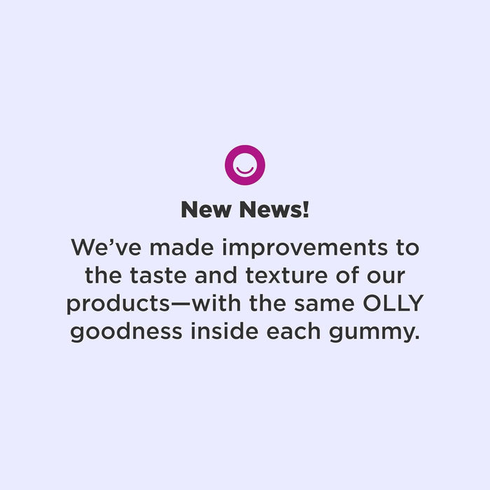 Olly Sleep Gummy, 3mg Melatonin, L-Theanine, Chamomile, Lemon Balm, Sleep Aid, BlackBerry, 90 Count