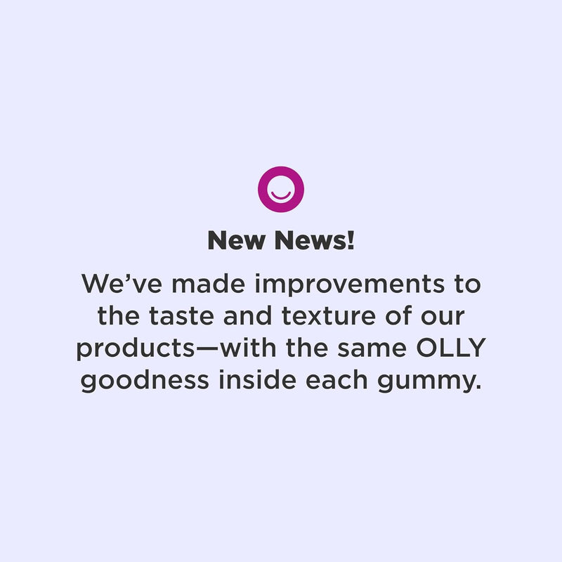 Olly Sleep Gummy, 3mg Melatonin, L-Theanine, Chamomile, Lemon Balm, Sleep Aid, BlackBerry, 90 Count